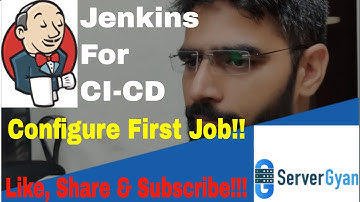 How to configure First Jenkins In Job | Jenkins A to Z from ServerGyan | Part-3