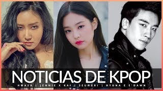 Jennie y Kai TERMINAN | Hyuna e E'Dawn FIRMAN | SeungRi ¿SE DISCULPA? | Hwasa DISCO SOLISTA | KEYPOP