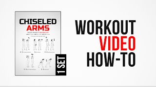 Chiseled Arms Workout [ How-To ] [ One Set ] by #DAREBEE