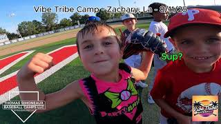 Vibe Tribe and TSIM Baseball Camps - Zachary, La - August 11, 2025