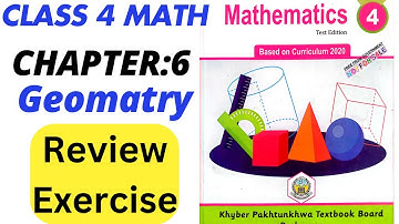 class 4 math new course chapter 6 geomatry review exercise | class 4 math chapter 6 | 4th class math