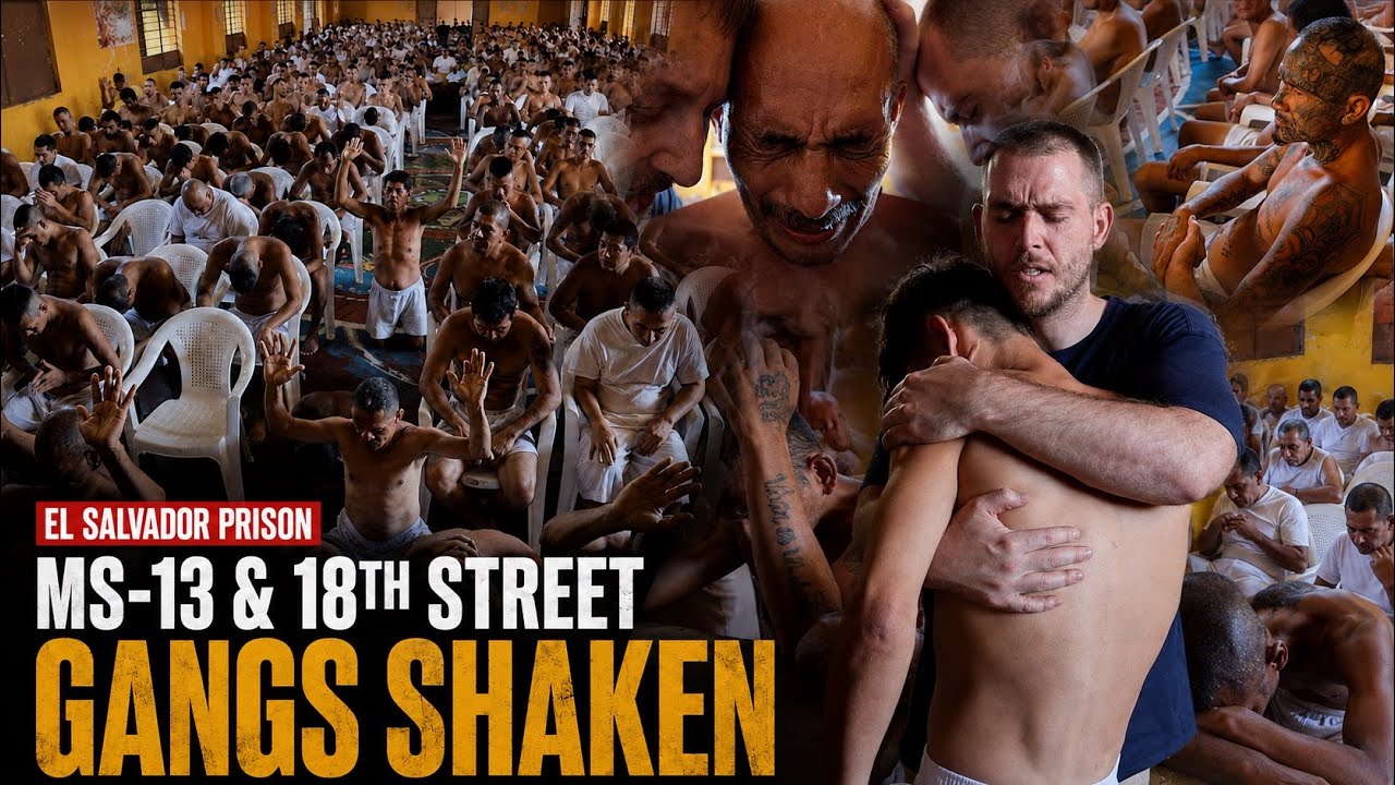 MS-13 and 18th street gangs shaken by the Holy Spirit in El Salvador prison