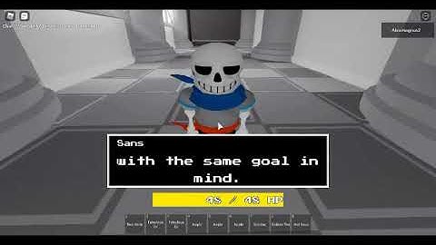 Roblox Sans Multiversal Battles - 3D DustTrust Event