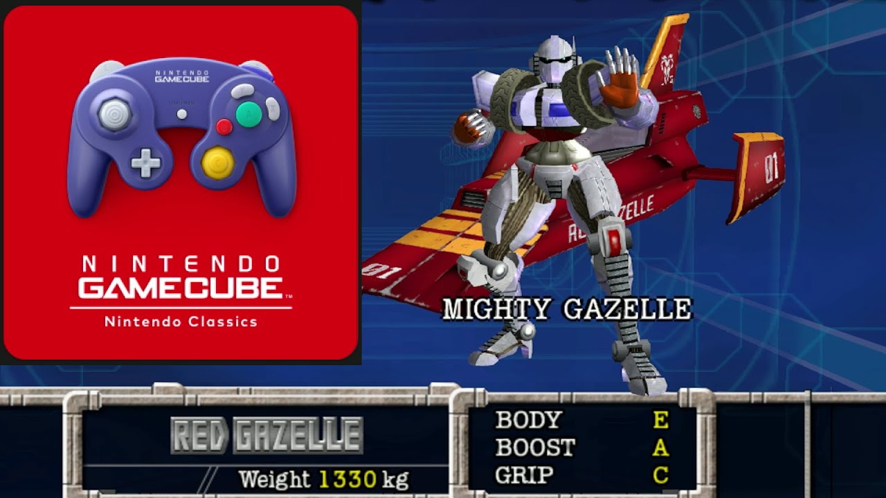 F-Zero GX on Switch 2 GameCube Classics: Master Class beaten with Red Gazelle