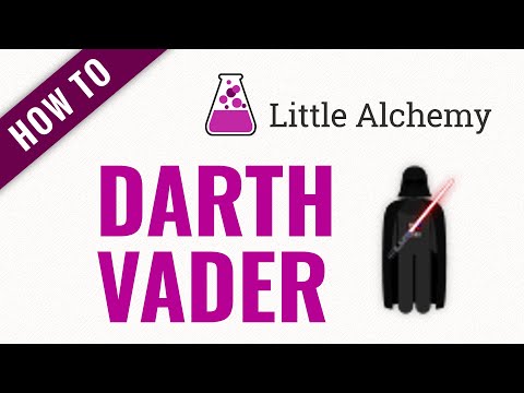 How to make DARTH VADER in Little Alchemy