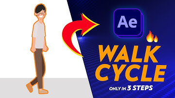 Walk Cycle Animation in After Effects | Step-by-Step Beginner Tutorial