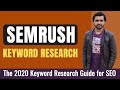 SEMRush Keyword Research: Keyword Golden Ratio Using SEMRush ⚡