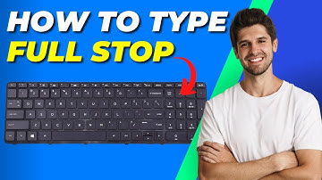 How To Type Full Stop in Laptop Keyboard | Easy Guide