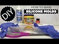 HOW TO MAKE YOUR OWN SILICONE MOLD | DIY 👍