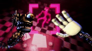 PLAYING AS MANGLE! CLIMBING THE CEILING ATTACKING THE NIGHTGAURD | Five Nights at Freddy