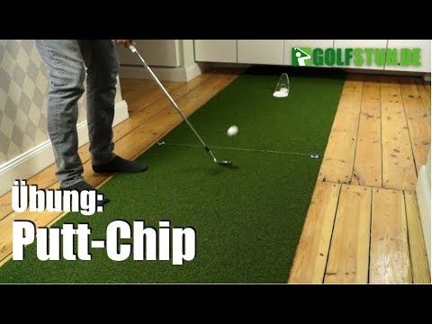 Putt-Chip – Übung für die Puttingmatte