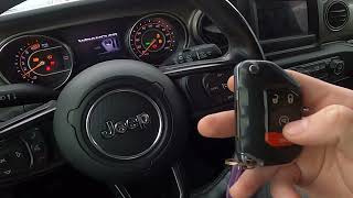 How to Start Jeep Wrangler IV ( 2018 – now ) Remotely? | Remote Start of the Car