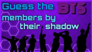 Guess The BTS Members By their Shadow