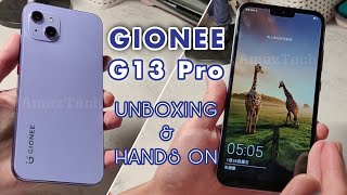 Gionee G13 Pro ( iPhone 13 ?! ) - Unboxing & Hands On | 85 US$ iPhone13 g13pro