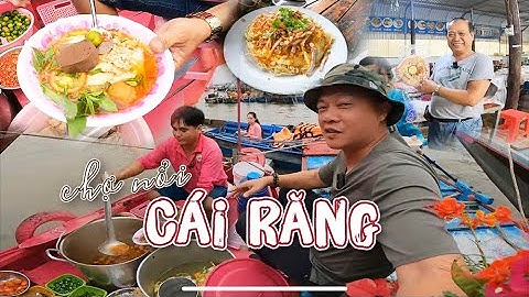 Thưởng thức bát hủ tiếu trên GHE MÀU HỒNG, trải nghiệm làm "PIZZA HỦ TIẾU" cùng chú Sáu Hoài