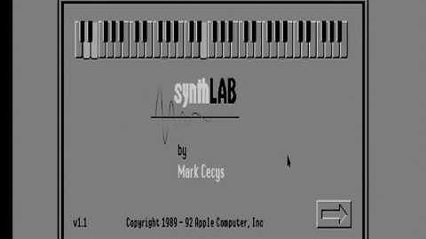 Apple IIGS synthLAB: "Sockhop Rag"