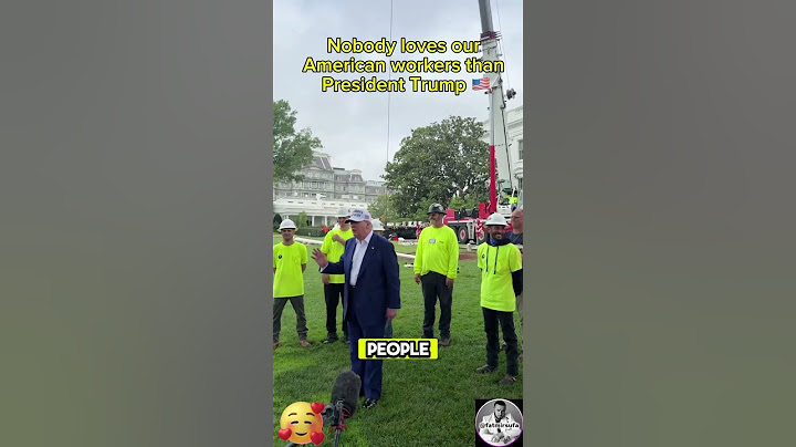 Nobody loves our American workers than President Donald Trump 🫡 #donaldtrump #trump #trumpnews #usa