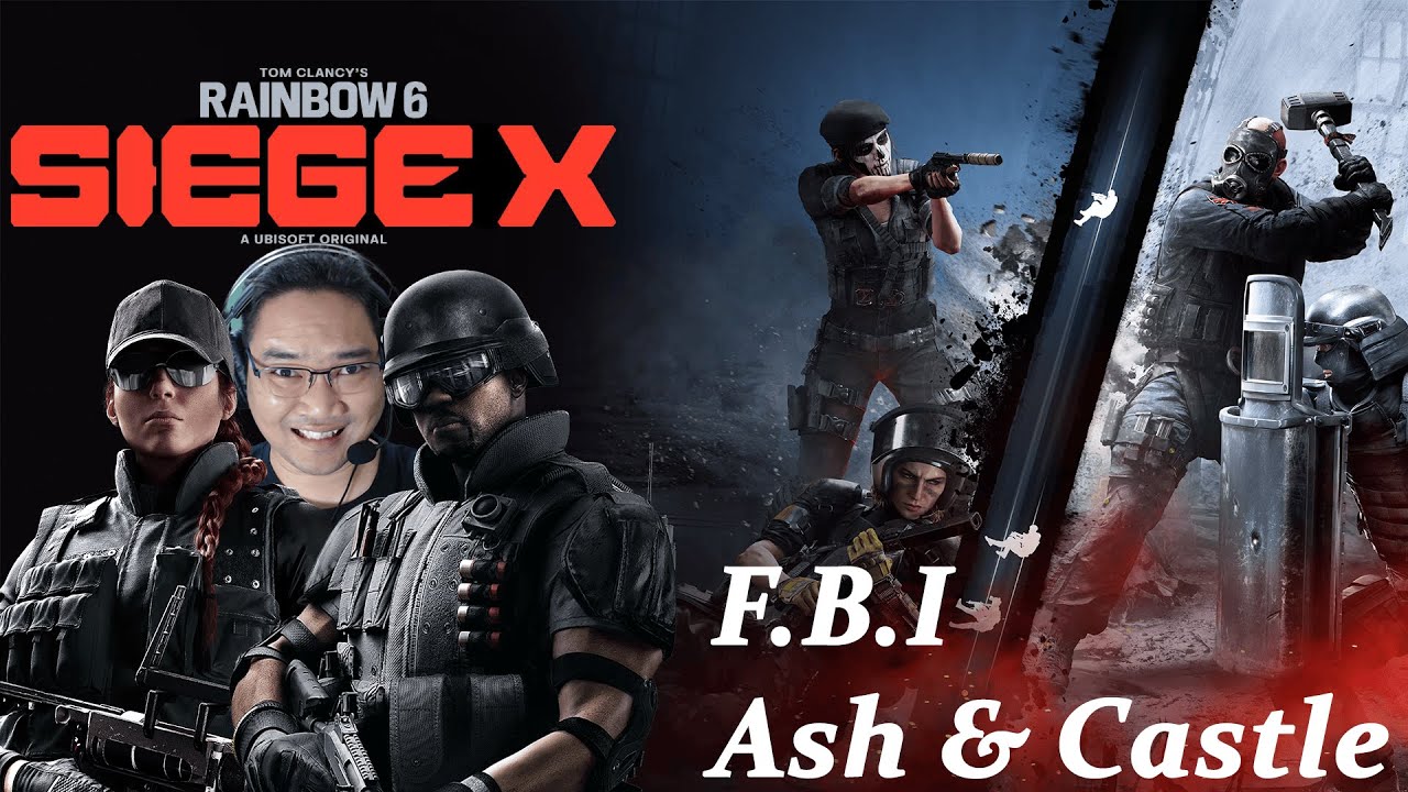 Rainbow Six Siege - Ash & Castle Gameplay - YouTube