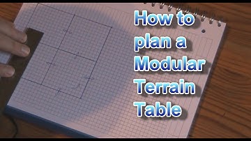 How to plan a Modular Terrain Table