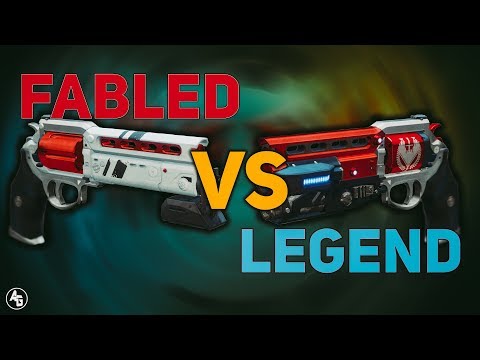 Luna's Howl vs Not Forgotten (Legend vs Fabled Rewards) | Destiny 2 Forsaken