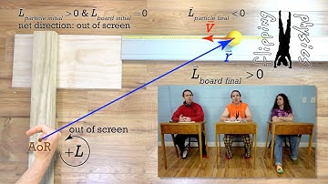 Are Linear and Angular Momentum Conserved during this Collision?