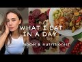 What I Eat in a Day as a Model & Nutritionist | Realistic & Easy