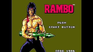 Rambo: First Blood Part II - Master System Longplay