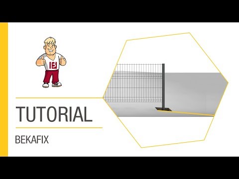 Comment installer ma clôture sur un terrain en pente avec des poteaux Bekafix  | Betafence