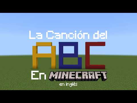 ¡Aprende el Abecedario en Inglés con Minecraft!