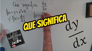 Como calcular derivada dy DX?