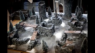 x3 Wargames Scenery Terrain Frostgrave Gothic Ruins Rubble #3 