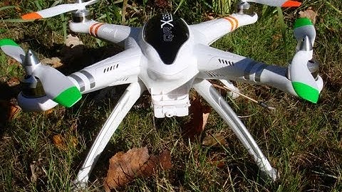 Walkera QR X350 - FPV Version - Hover Flight. IOC adapter location