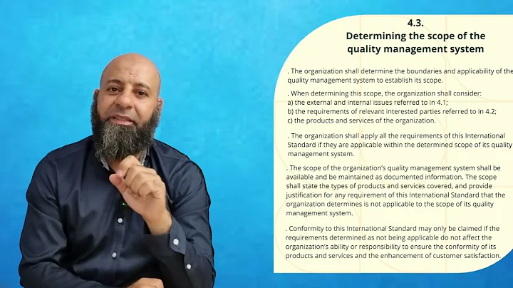 ISO 9001:2015 clause 4 (part 2), context of organization