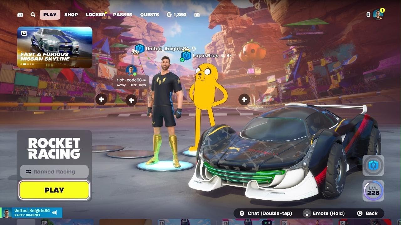 Rocket Racing Win Skin Fortnite Rocket Racing | New Skins ️ LopesBros - YouTube