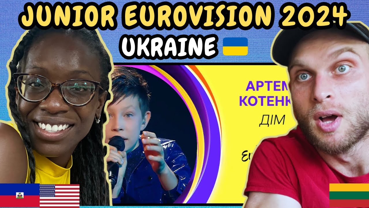 РЕАКЦИЯ НА АРТЕМА КОТЕНКО — DIM (Украина 🇺🇦 Детское Евровидение 2024) | ПЕРВОЕ СЛУШАНИЕ