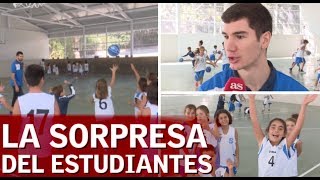La sorpresa del Estudiantes a los niños del Liceo Europeo | Diario AS