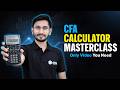 BA II Plus Calculator Complete Training✅ | Full Tutorial from Scratch for CFA, FRM &amp; Other Courses