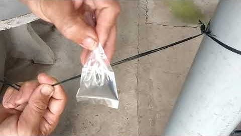 Cách cột túi không cần dây thun