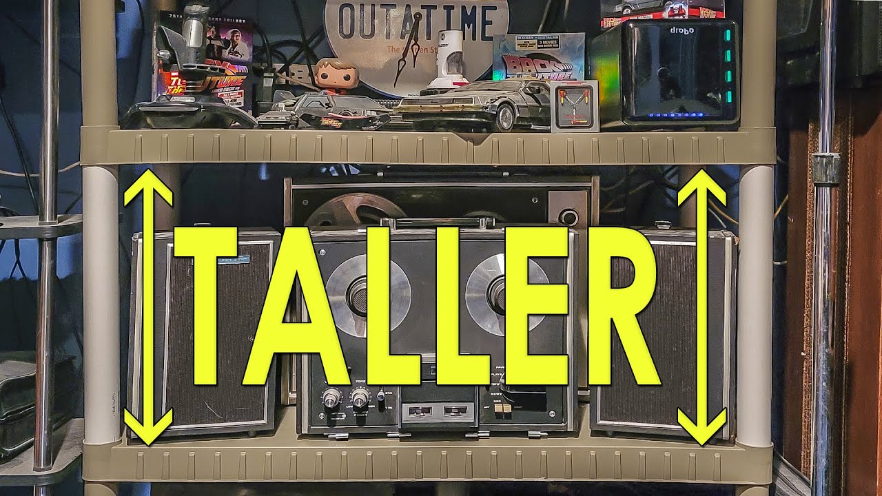 Plastic Shelf Upgrade