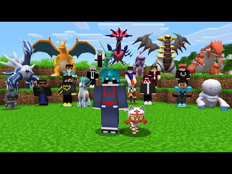 YURI VS 10 JOGADORES NO MINECRAFT PIXELMON