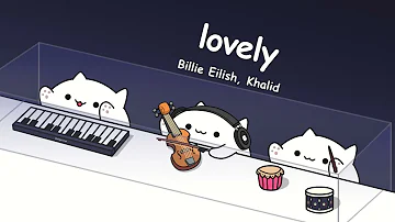 Billie Eilish, Khalid - lovely (cover by Bongo Cat) 🎧