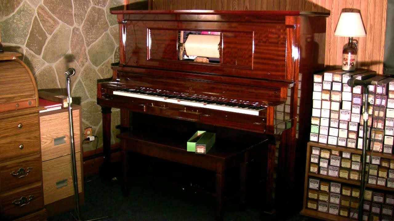 Welte Mignon - Little Log Cabin Of Dreams - Wehrlen - YouTube pianmn199