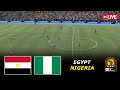 Nigeria Vs Egypt Live Africa Cup Of Nations 3rd Palace 2025 26 EFootball Pes 21 Simulation 
