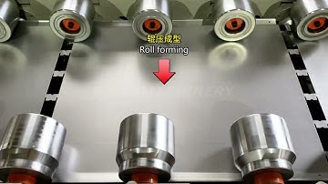 shelf layer board roll forming machine details