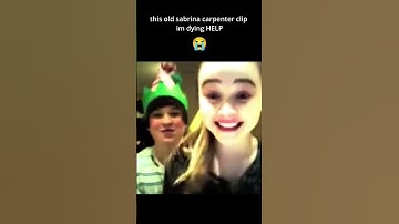 Thumbnail of Sabrina Carpenter fails singing "Call Me Maybe" 😂 #sabrina #shorts