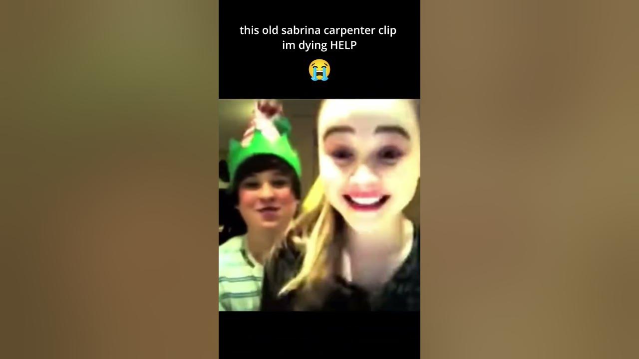 Sabrina Carpenter fails singing "Call Me Maybe" 😂 #sabrina #shorts