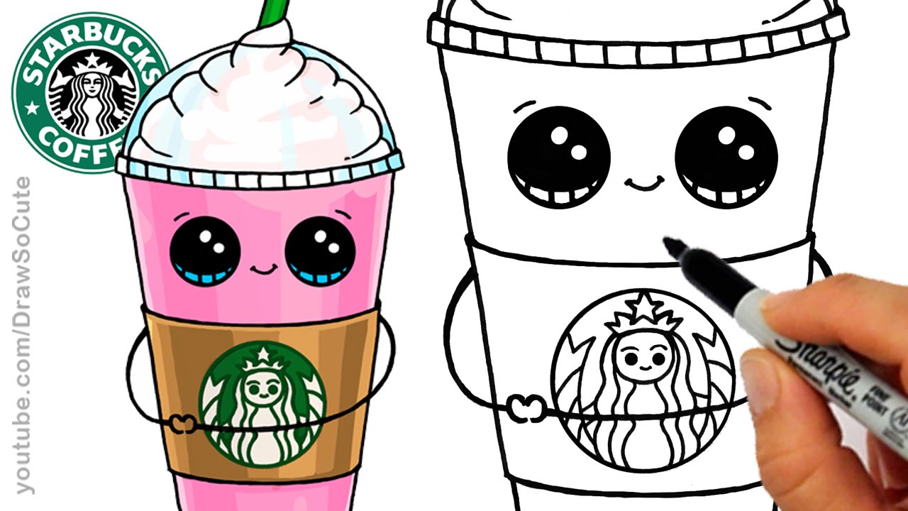 Featured image of post Cute Starbucks Kawaii Coloring Pages