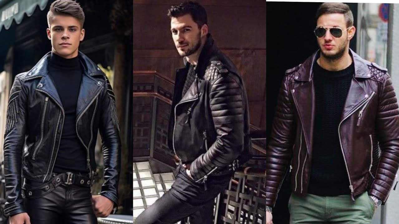 new latex leather jackets in different color designs#trend #viral # ...