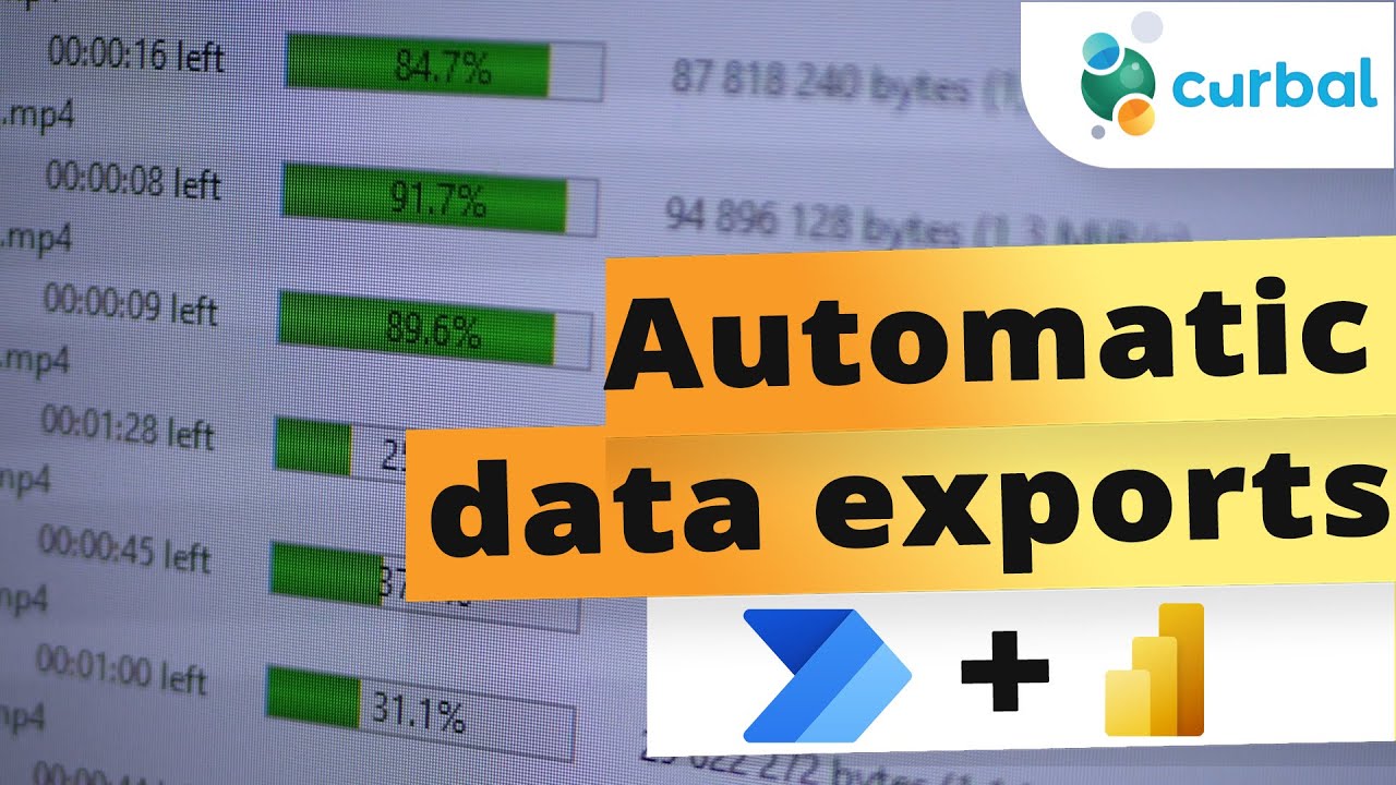 Export Power BI data automatically to OneDrive – Curbal