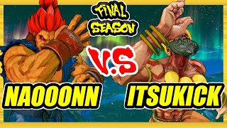 SFV CE 🔥 Naooonn (Akuma) vs Itsukick (Dhalsim) 🔥 Ranked Set 🔥 Street Fighter 5